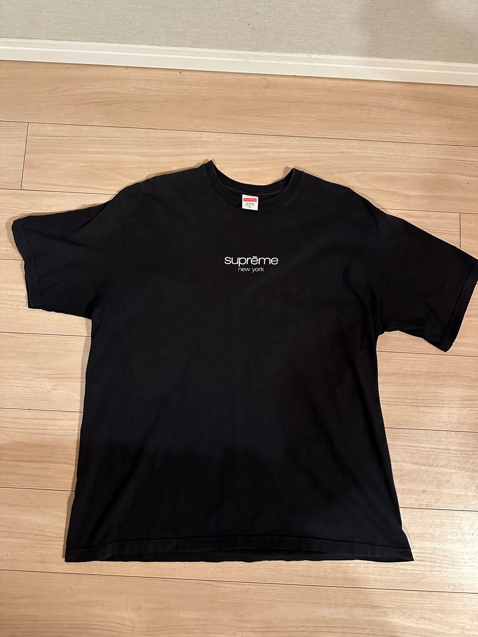 Supreme Classic Logo Tee "Black"