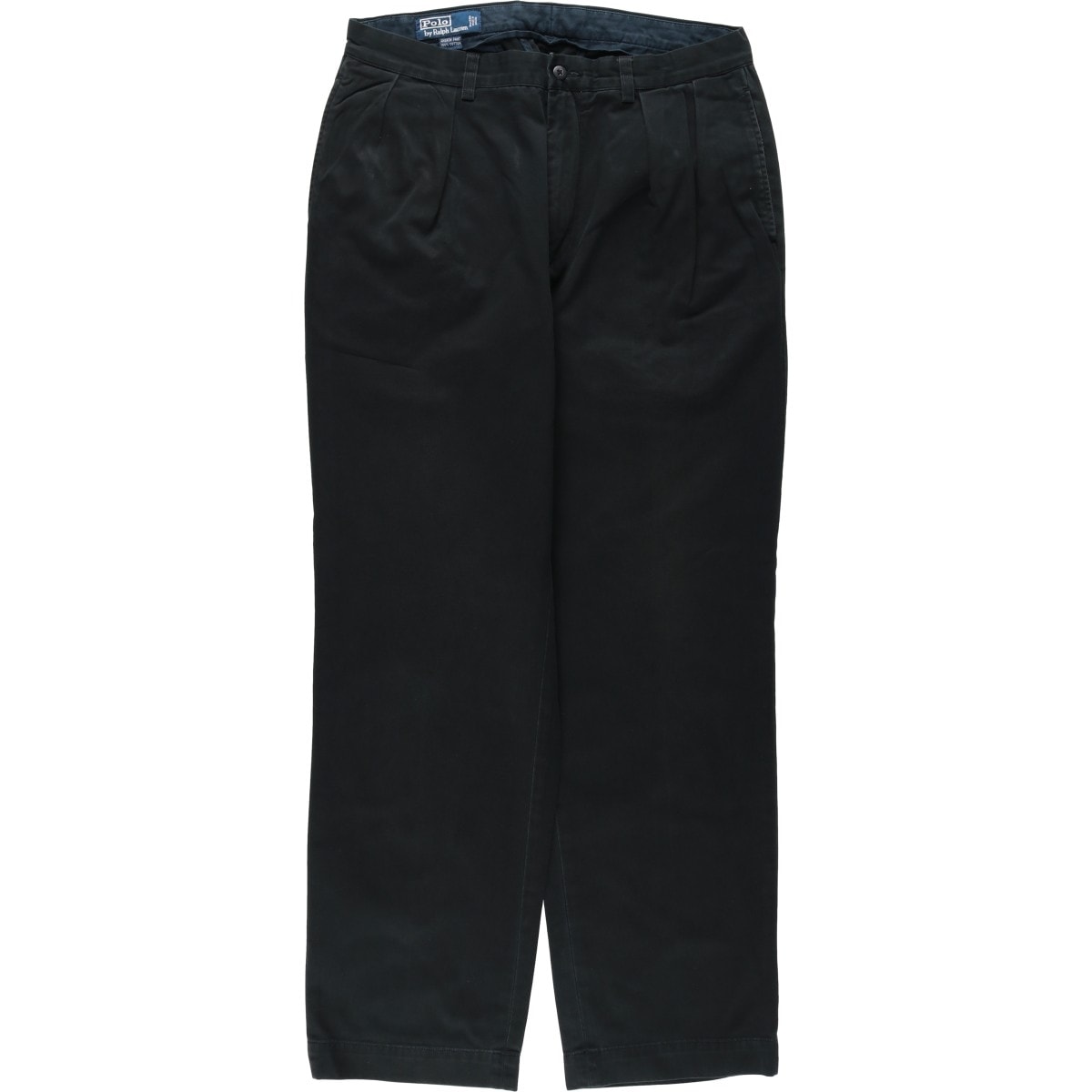 古着 ラルフローレン Ralph Lauren POLO by Ralph Lauren ANDREW PANT ツータック チノパンツ メンズw33相当/eaa663503
