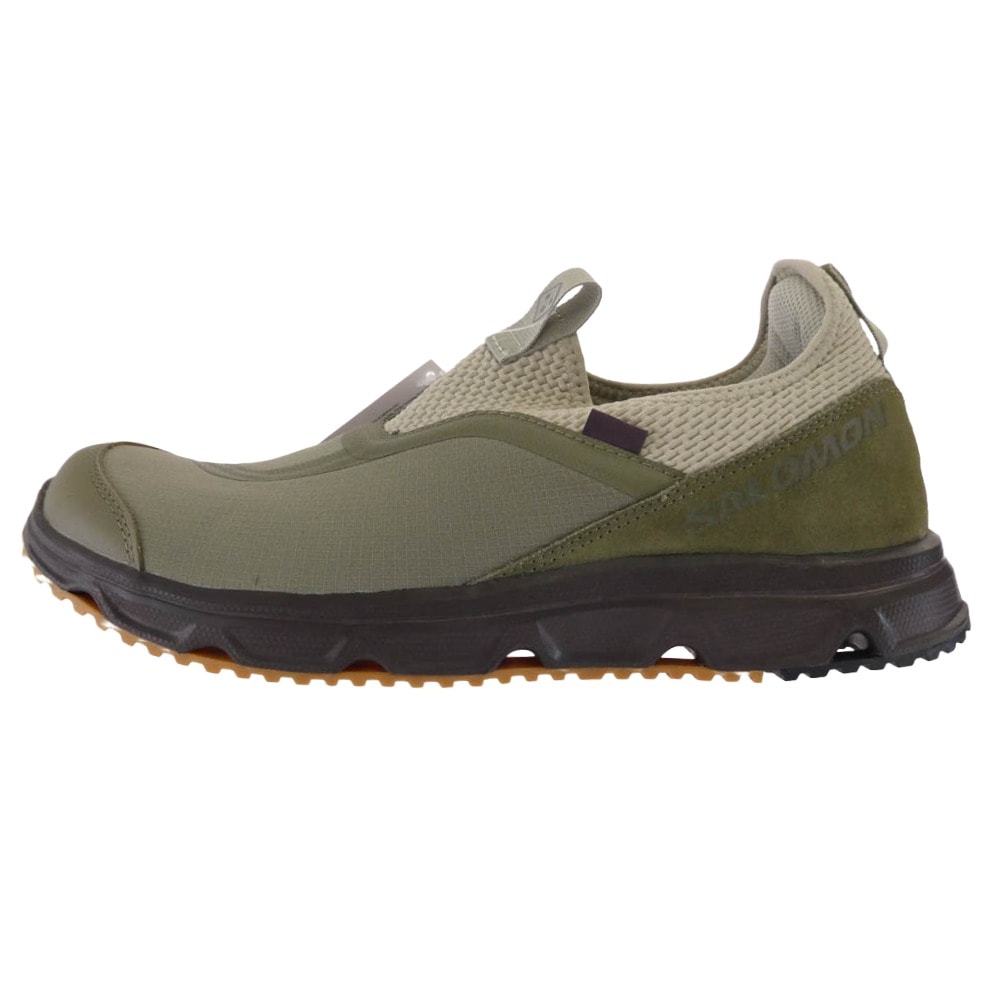 salomon サロモン スリッポン 472292 RX SNUG FOR PNS スリッポン シューズ カーキ系 ブラウン系 28cm【新古品】【未使用】【中古】