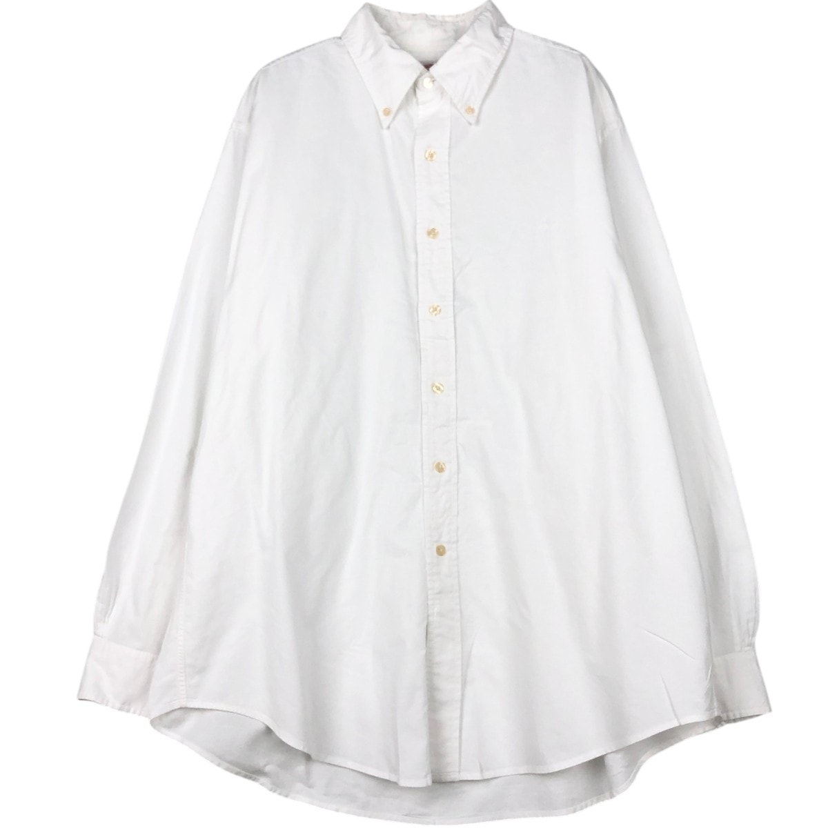 古着 ブルックスブラザーズ Brooks Brothers Est.1818 REGULAR FIT 長袖 ボタンダウンシャツ メンズL相当/eaa666536