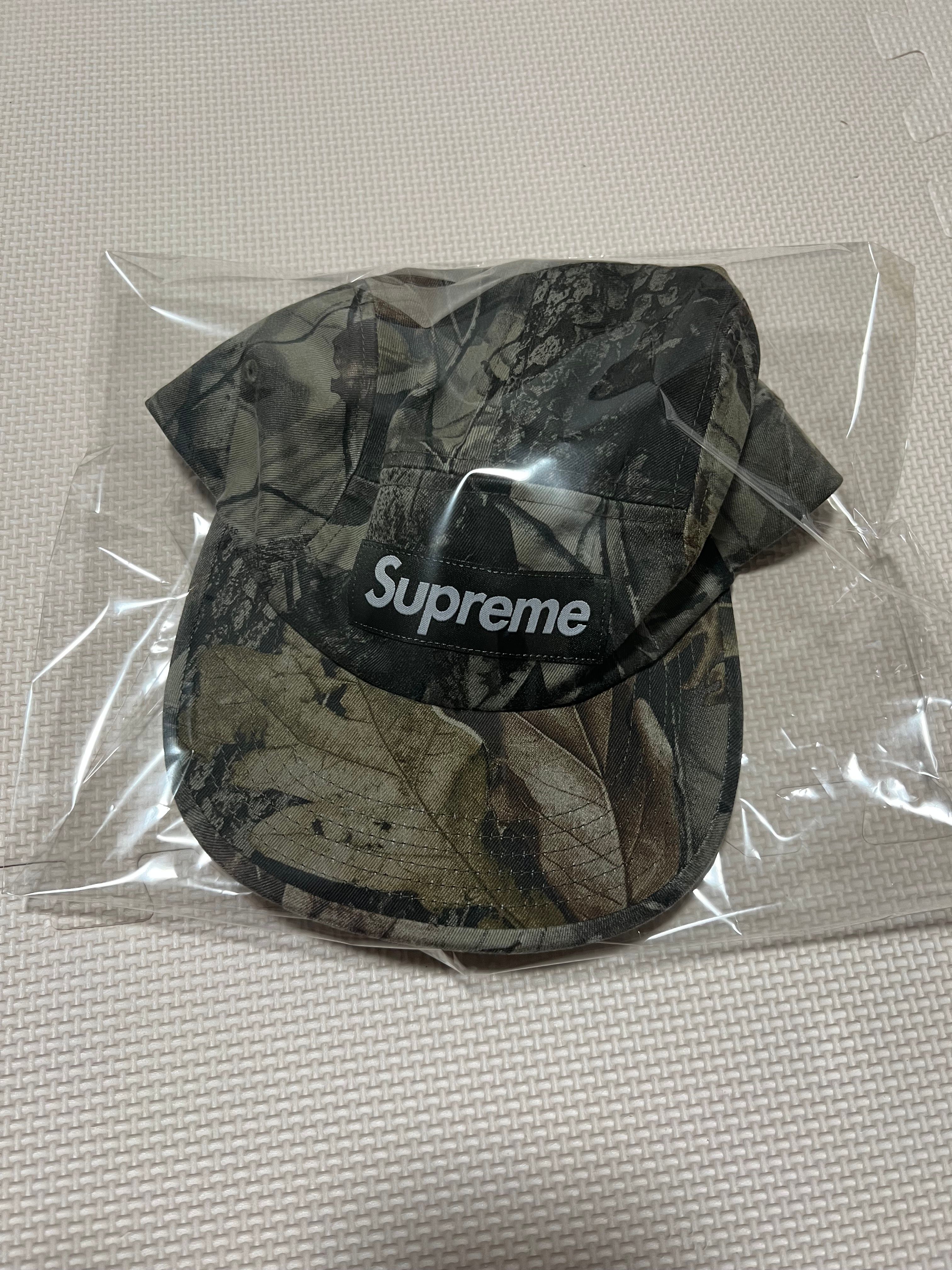 Supreme Washed Chino Twill Camp Cap "Realtree Hardwoods"