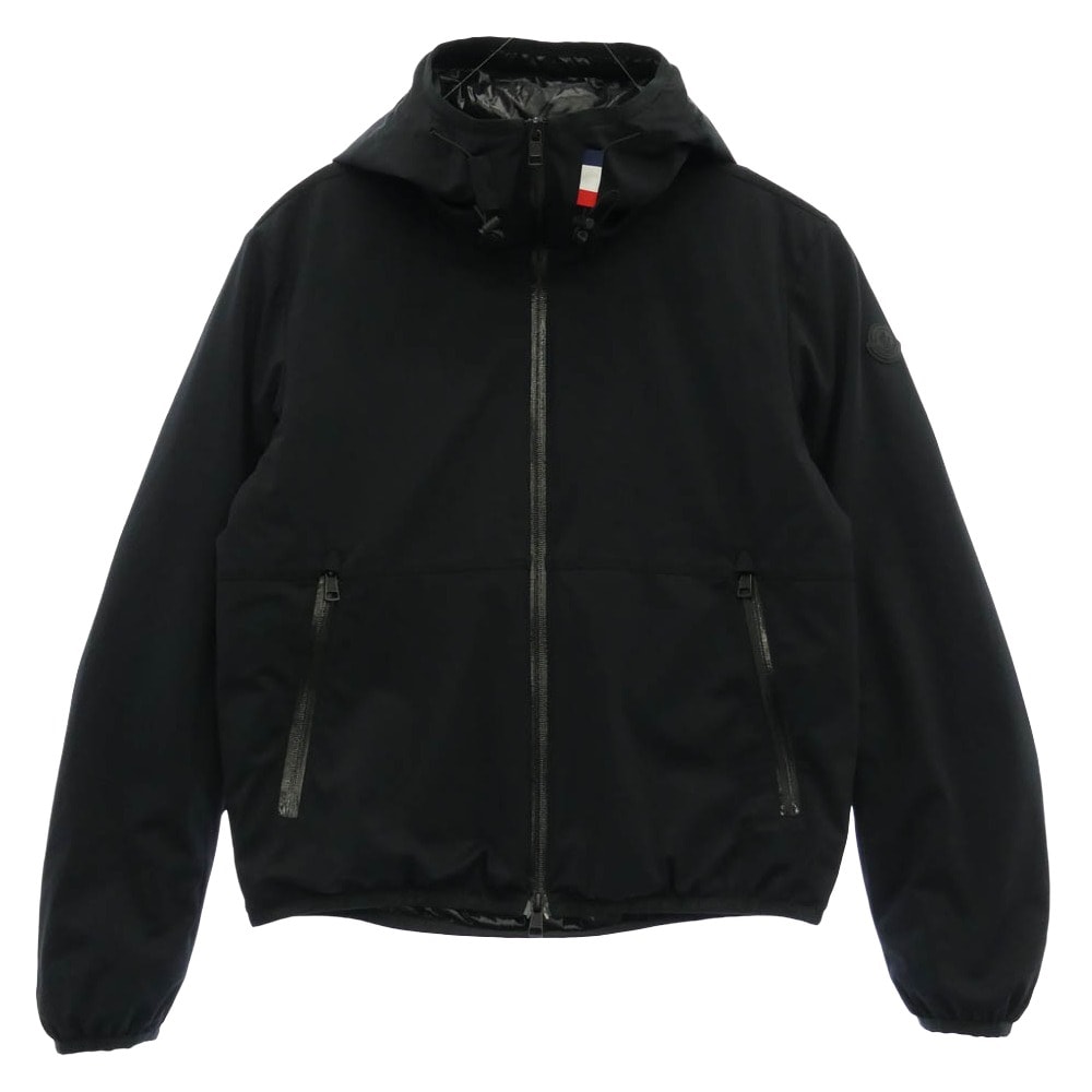 MONCLER モンクレール E20914197505 539DK DUPORT デュポート フーデッド ダウンジャケット ブラック系 2【中古】