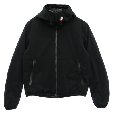 MONCLER モンクレール E20914197505 539DK DUPORT デュポート フーデッド ダウンジャケット ブラック系 2【中古】