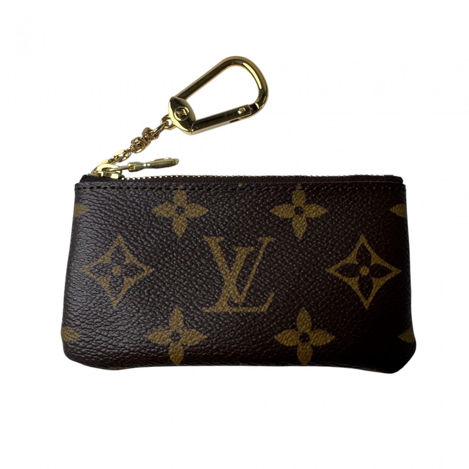 美品 ルイヴィトン LOUIS VUITTON モノグラム ポシェット・クレ コインケース M62650 CT0048 レディース