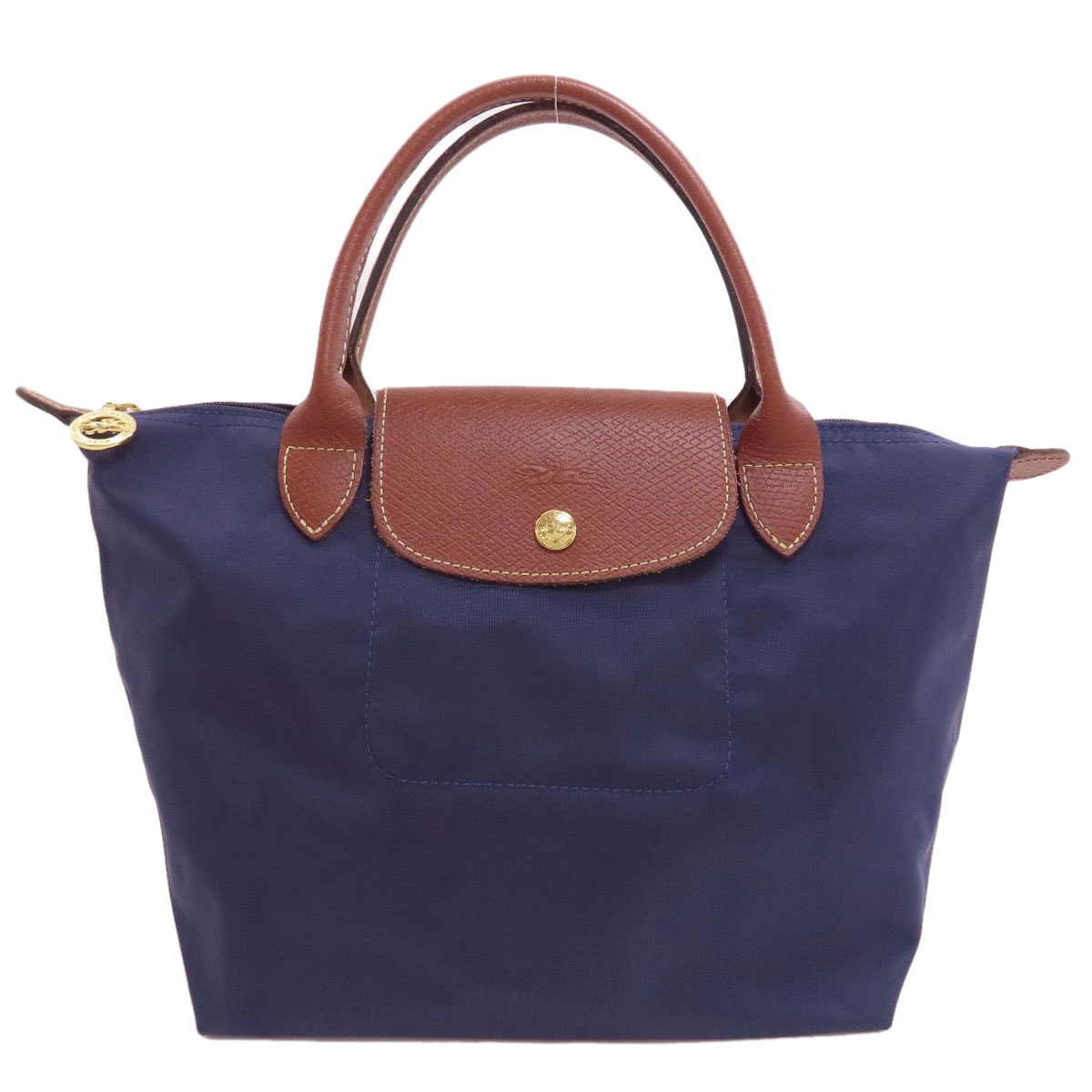 Longchamp ロンシャン ル・プリアージュ ハンドバッグ ナイロン レザー レディース [中古]