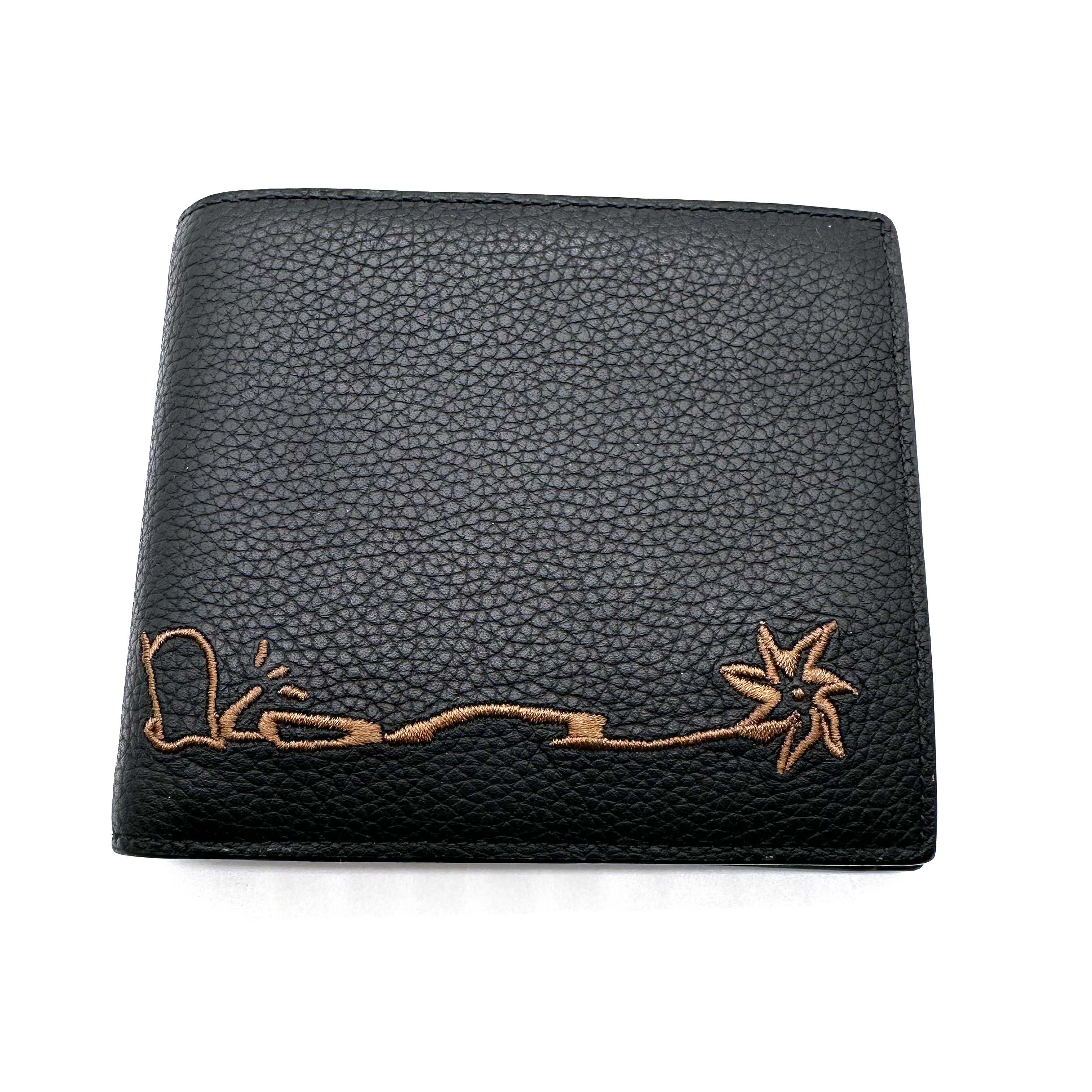 Dior x Cactus Jack Compact Wallet "Black"