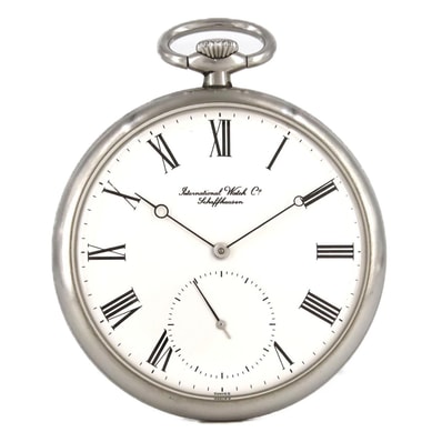 【ノーメンテナンス還元価格】IWC ポケットウォッチ CAL.9720 5301ー001 SS 手巻