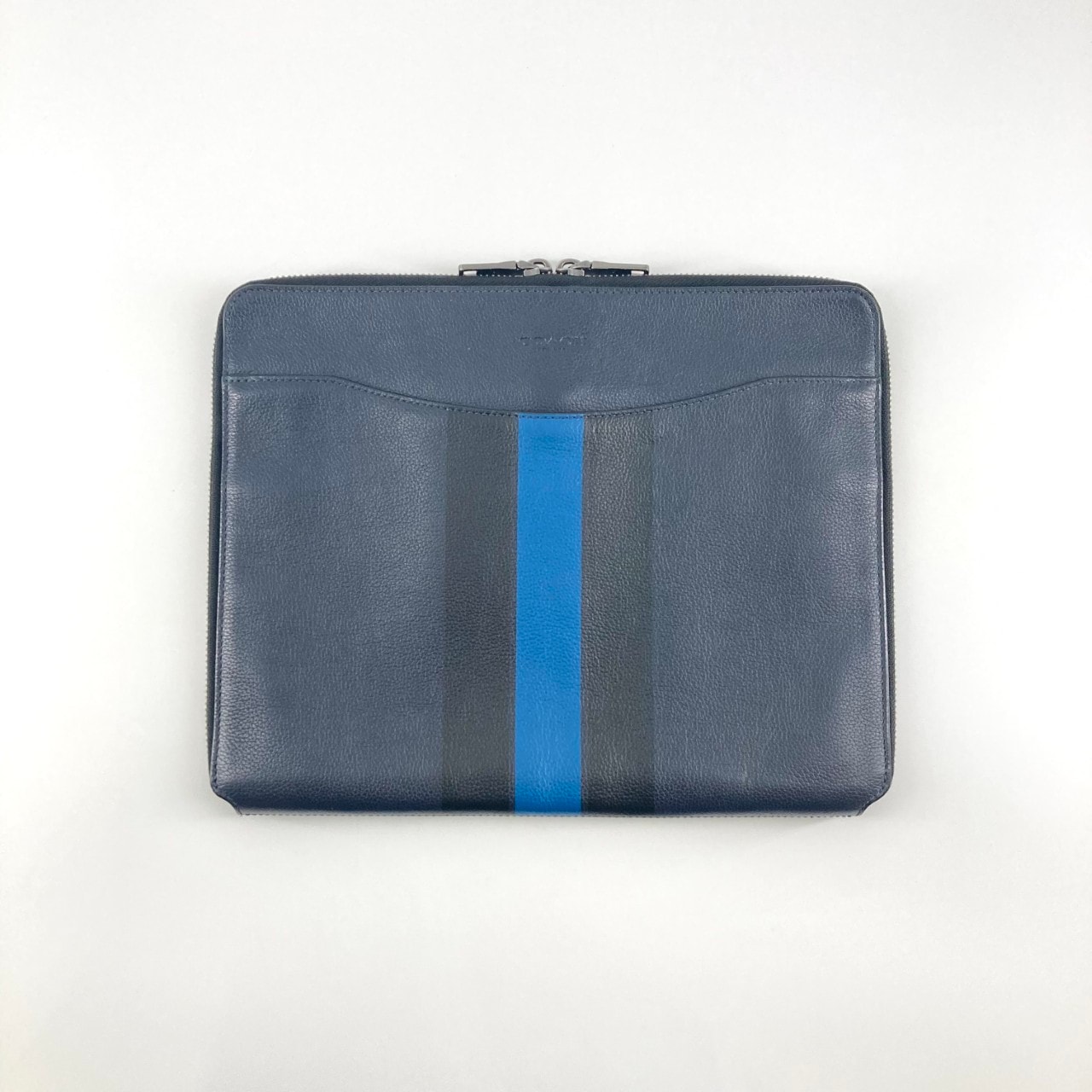 COACH(コーチ) F66312 クラッチバッグ ネイビー/ブルー