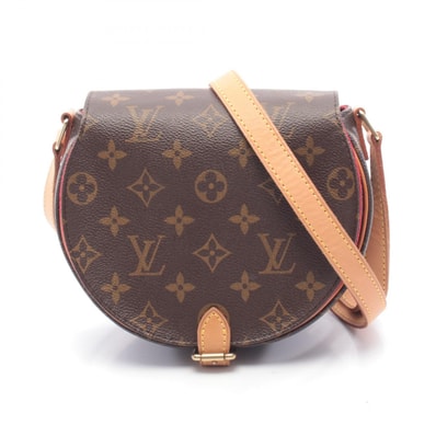 ルイ・ヴィトン LOUIS VUITTON タンブラン ショルダーバッグ バッグ PVCコーティングキャンバス レザー モノグラム レディース ブラウン系 M51179 【中古】