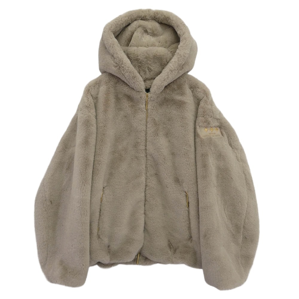 TATRAS タトラス ジャケット LTAT24A4906-L YUMOLA ユモラ フーデッド ボア ジャケット ブルゾン グレー系 02   160/84A【中古】