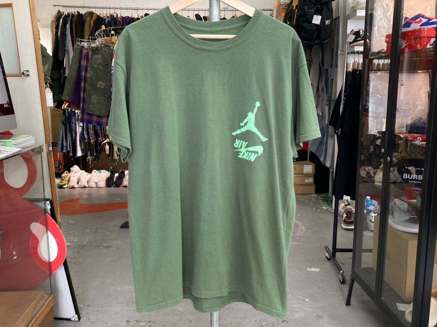 Air Jordan x Travis Cactus Jack Highest T Shirt "Olive"