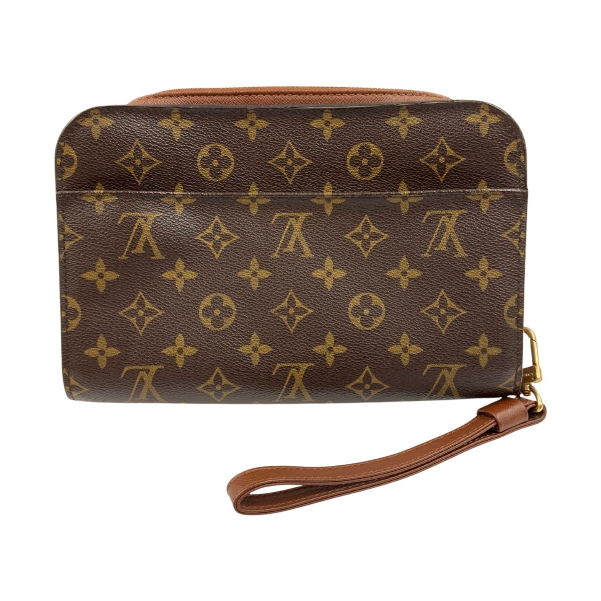 LOUIS VUITTON ルイヴィトン モノグラム オルセー セカンドバッグ M51790 ブラウン