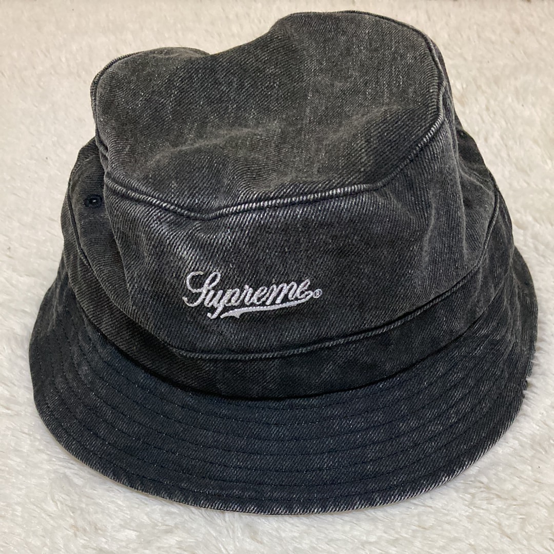 Supreme Coated Denim Crusher "Black"