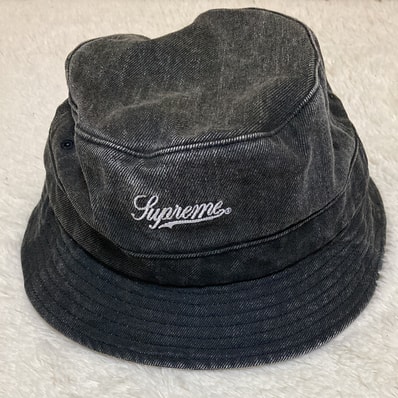 Supreme Coated Denim Crusher "Black"