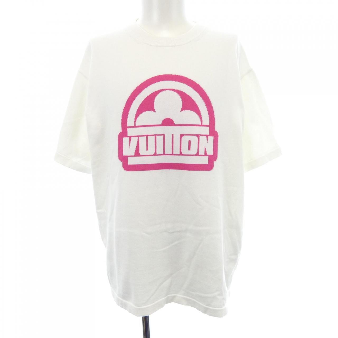 ルイヴィトン LOUIS VUITTON コットンショートスリーブクルーネック HPN30WHA0 ニット
