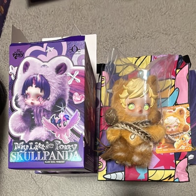 ポップマート スカルパンダ × マイリトルポニー シリーズ ぬいぐるみ ポップマート スカルパンダ × マイリトルポニー シリーズ ぬいぐるみ