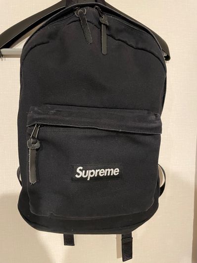Supreme Canvas Backpack "Black"