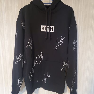 Kith City Script Hoodie "Black"