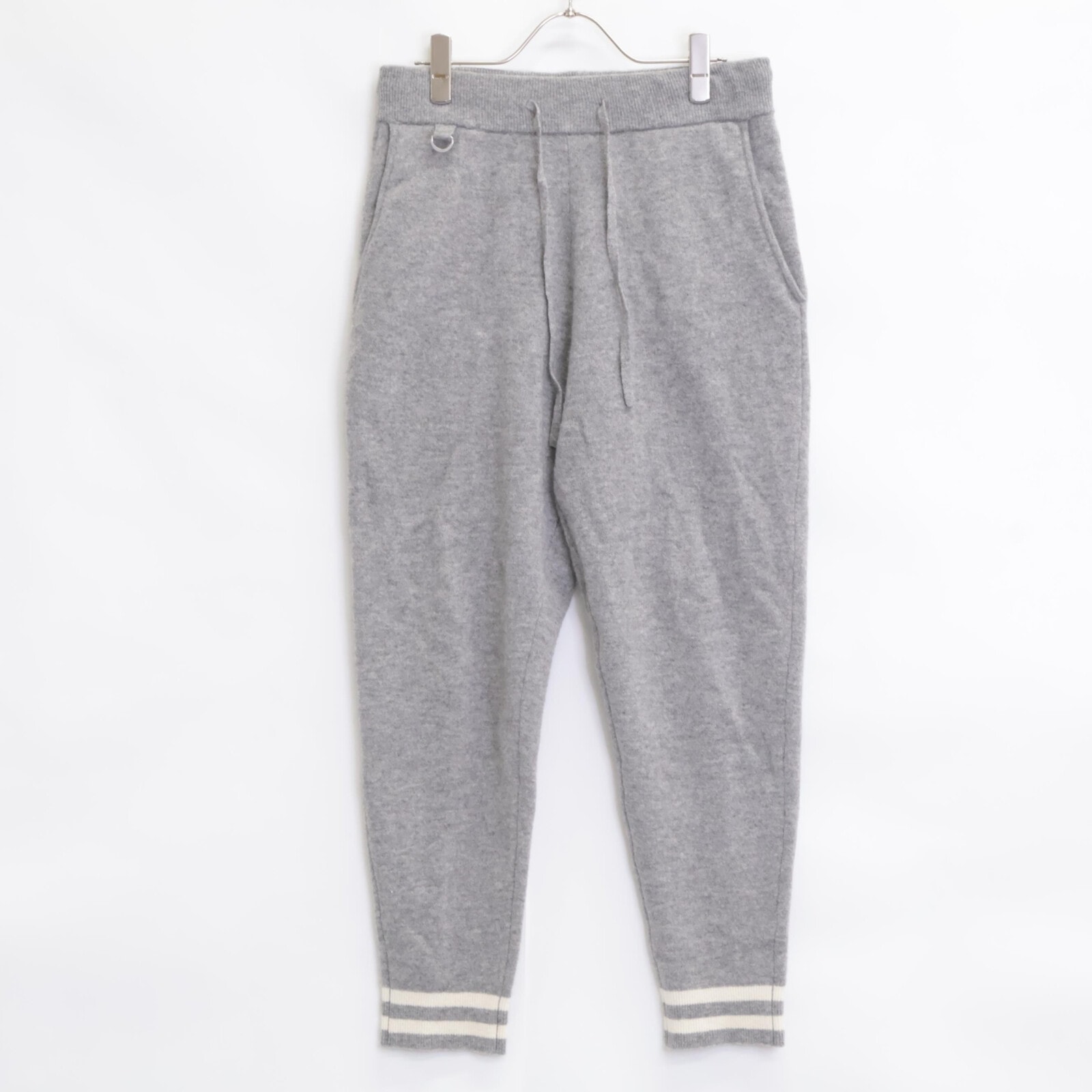 ソフネット SOPH-242074 WOOL FLEECE RIBBED PANTS S