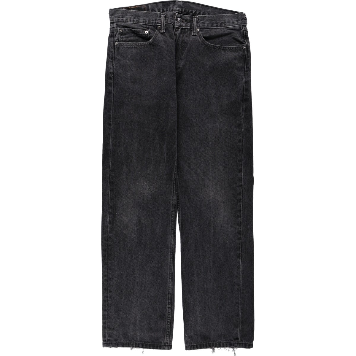 古着 リーバイス Levi's 505 ブラックデニム テーパードデニムパンツ メンズw34相当/eaa672159