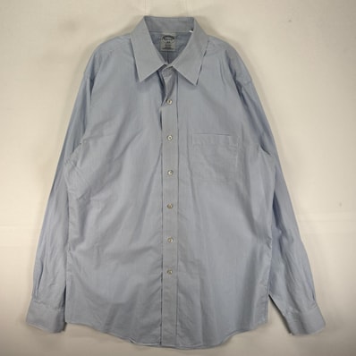 古着 ブルックスブラザーズ Brooks Brothers 長袖シャツ 1818 M ブルー系 ストライプ メンズ