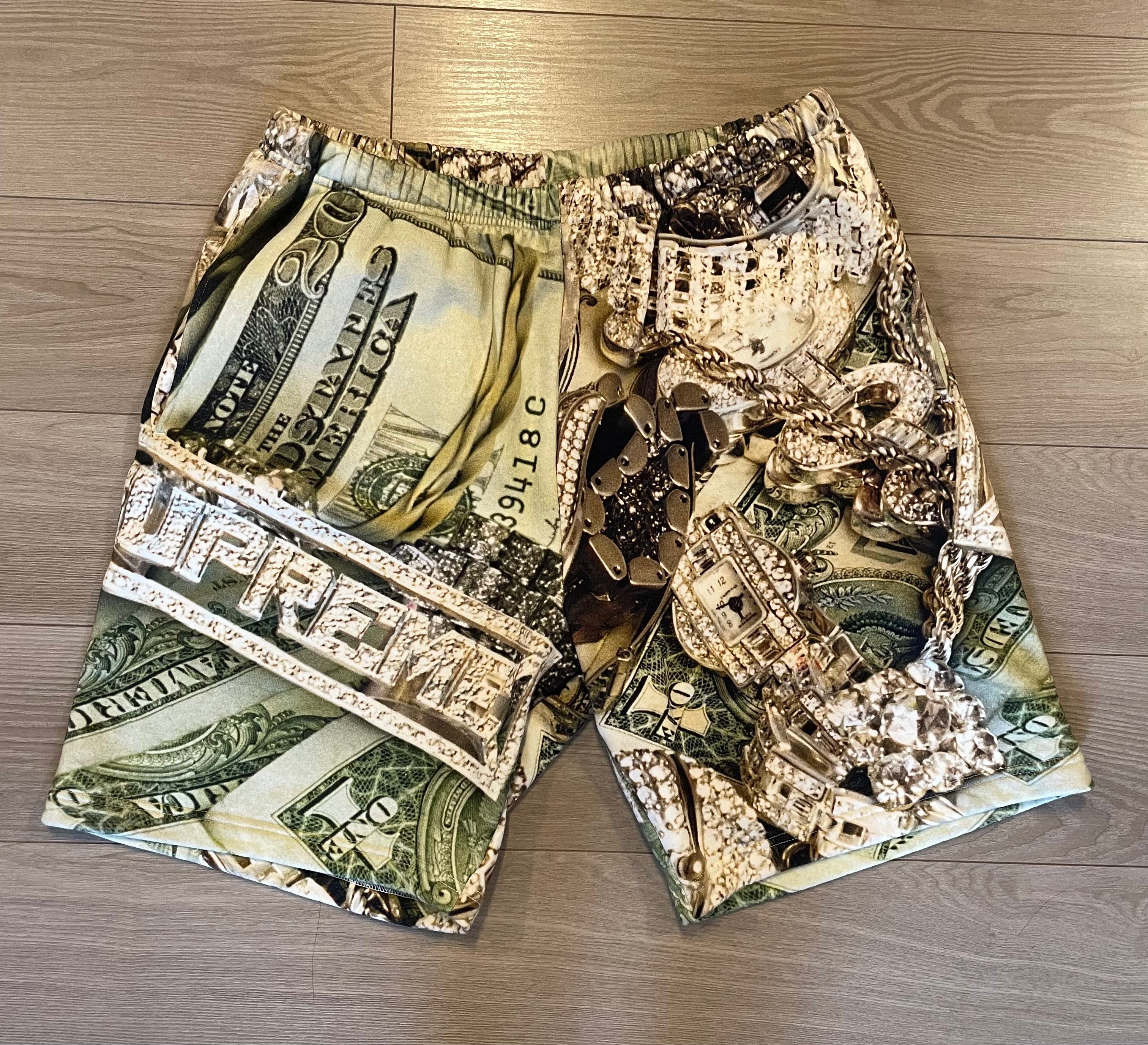 Supreme Bling Sweatshort "Green"