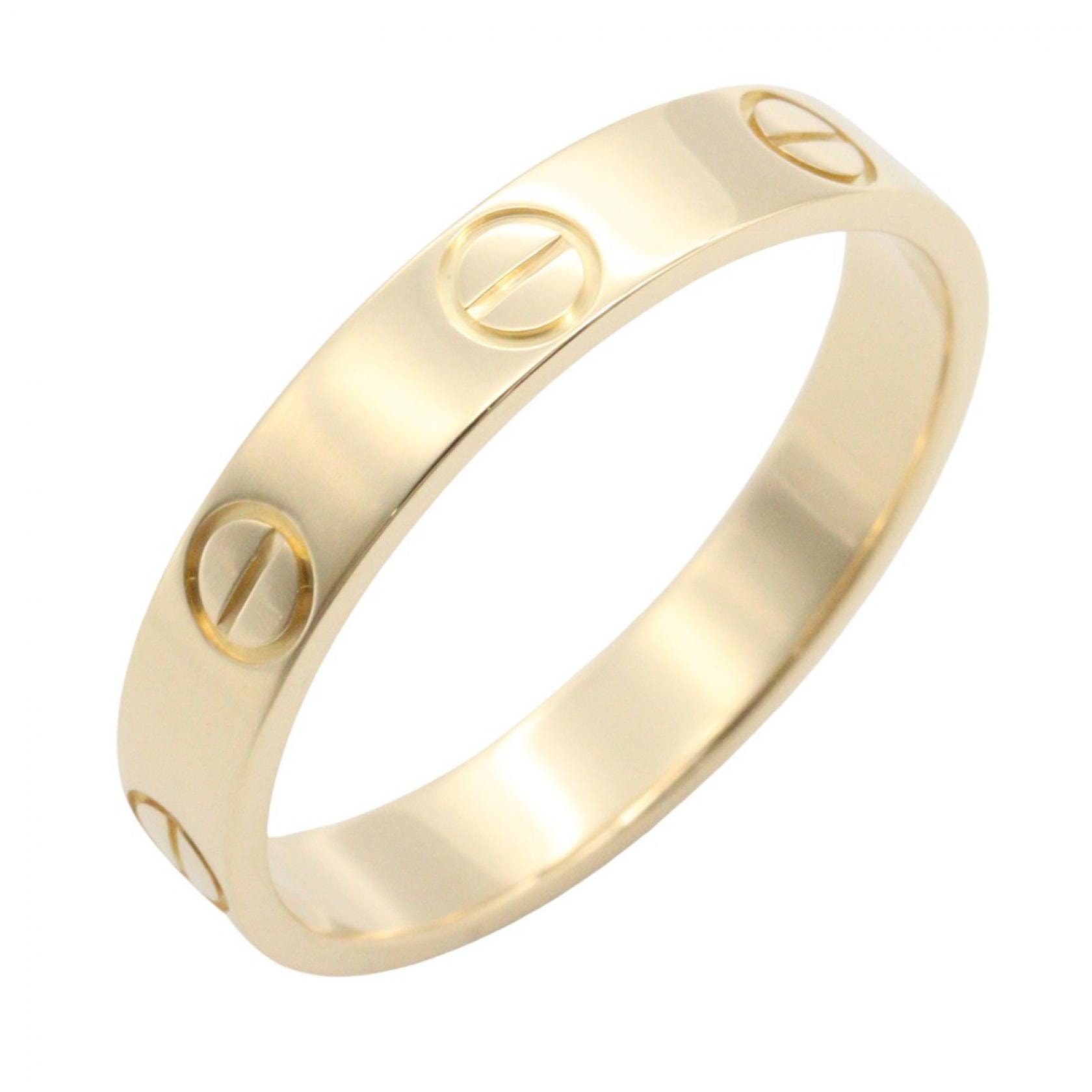 カルティエ CARTIER ミニラブリング リング・指輪 ジュエリー K18(イエローゴールド) レディース ゴールド系 B4085000 【中古】