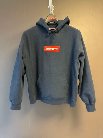 Supreme Box Logo Hooded Sweatshirt "Navy" (24FW)
