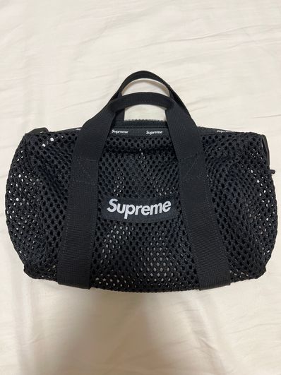 Supreme Mesh Mini Duffle Bag "Black" (23SS)