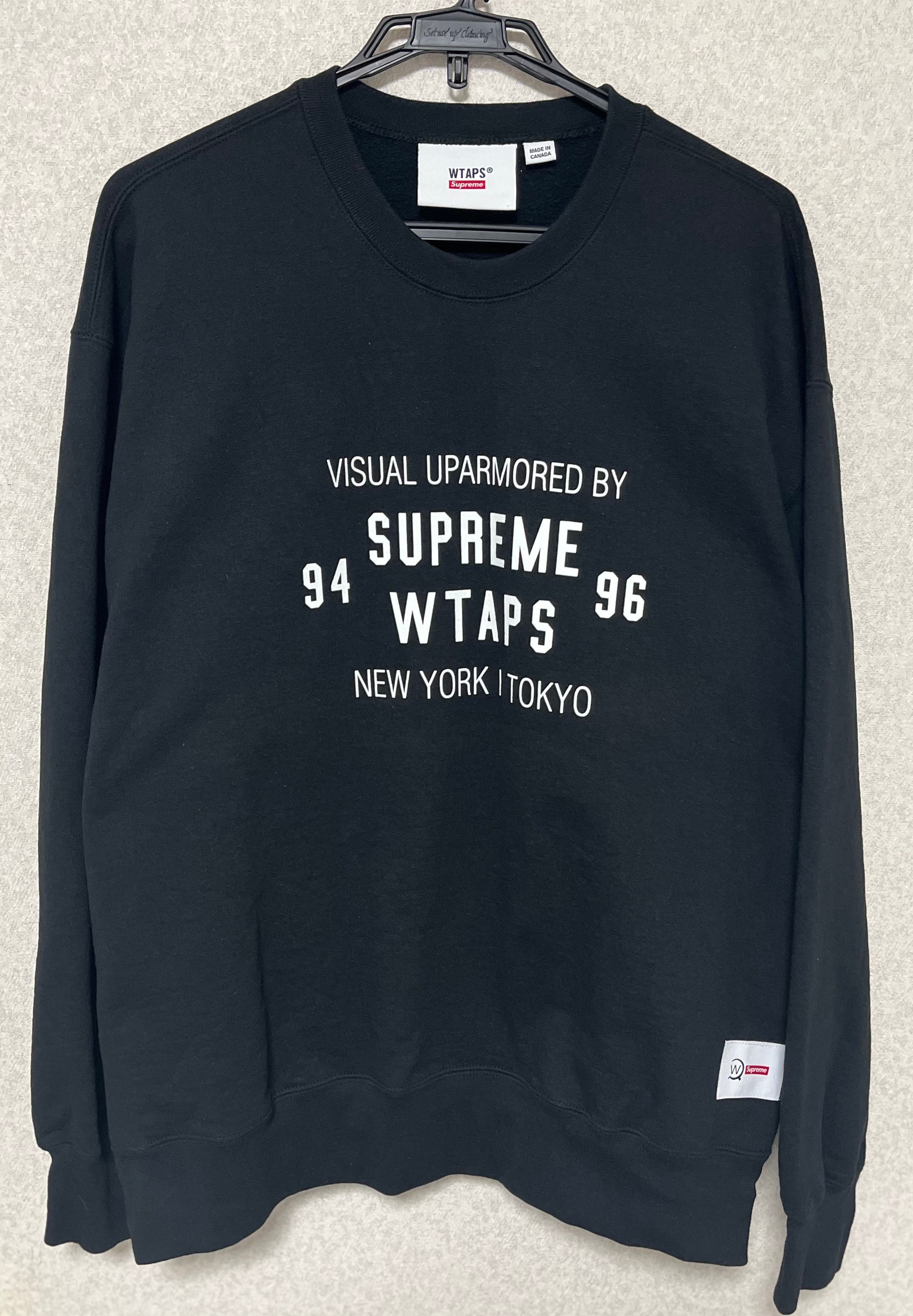 Supreme / WTAPS Crewneck "Black" 21274SPD-CSM03S