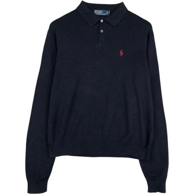 古着 ラルフローレン Ralph Lauren POLO by Ralph Lauren ポロニットセーター メンズL相当/eaa645885