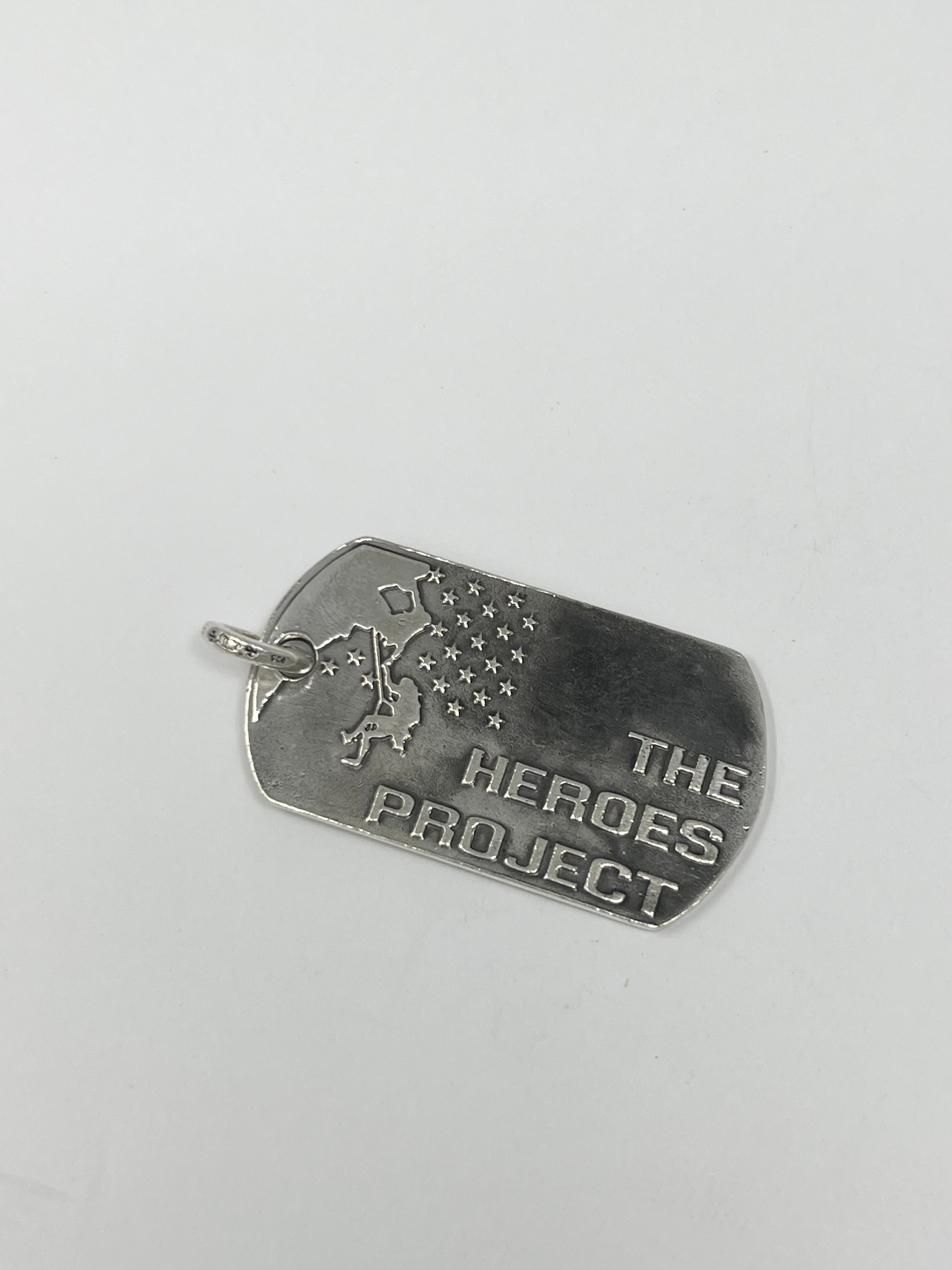 Chrome Hearts Dog Tag Heroes Project "Silver"
