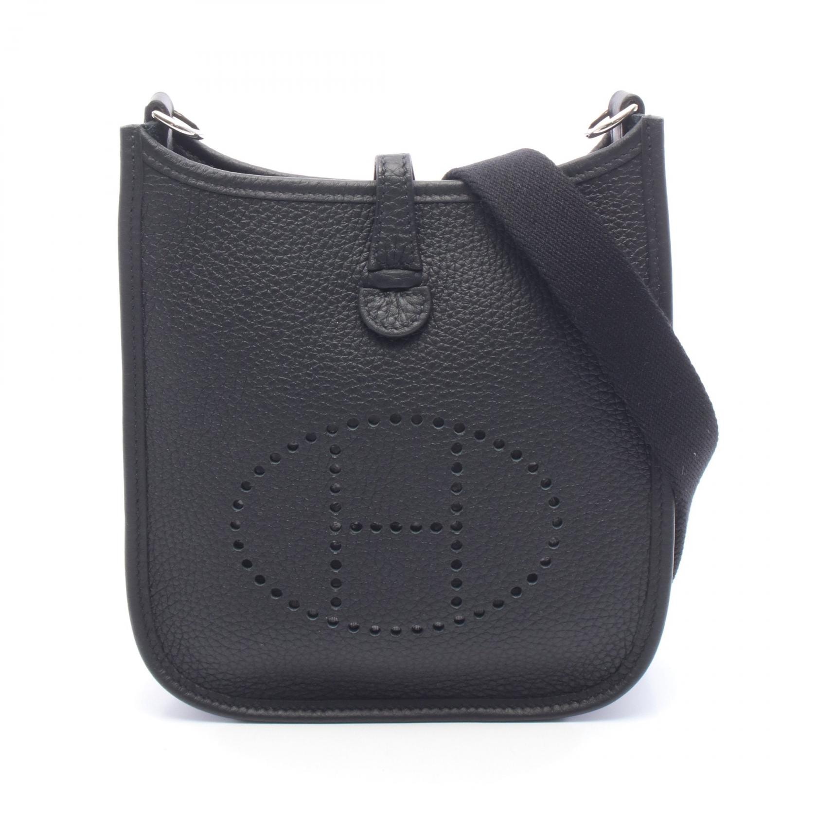 エルメス HERMES エヴリンTPM ショルダーバッグ バッグ トリヨンクレマンス トリヨンクレマンス K刻印(2025年製造) レディース ブラック系 【中古】