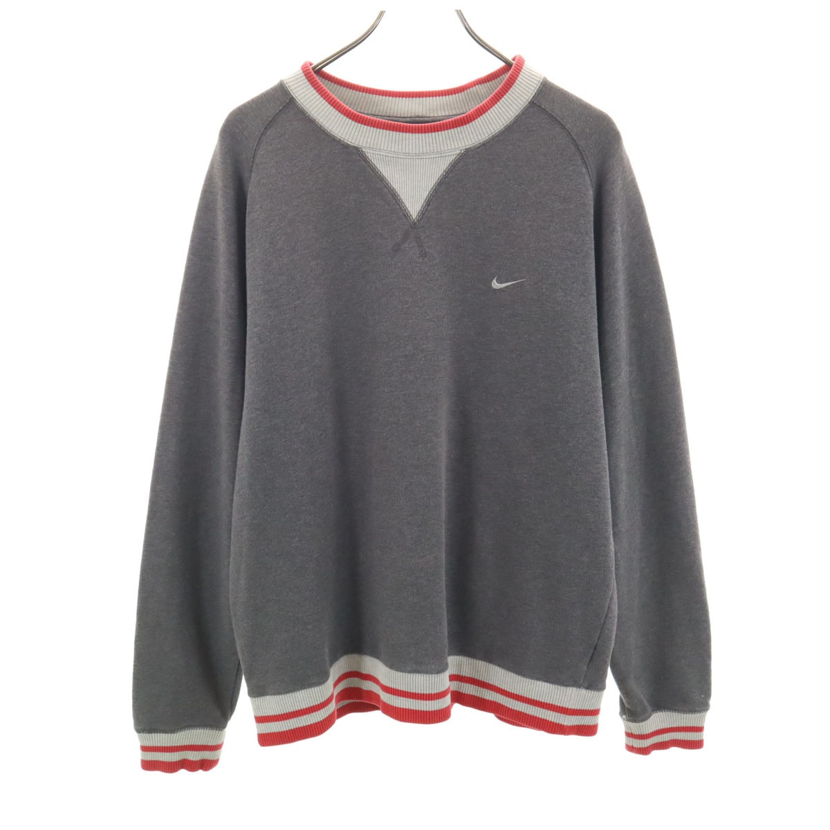 NIKE ナイキ 長袖 スウェット トレーナー M グレー