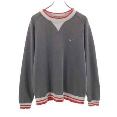 NIKE ナイキ 長袖 スウェット トレーナー M グレー