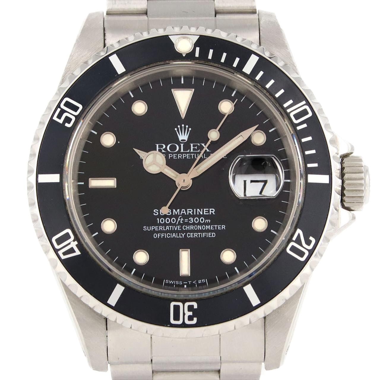 【ノーメンテナンス還元価格】ロレックス サブマリーナーデイト 16610. SS 自動巻 X番