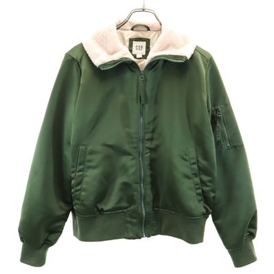 GAP ギャップ 襟ファー 中綿ジャケット M