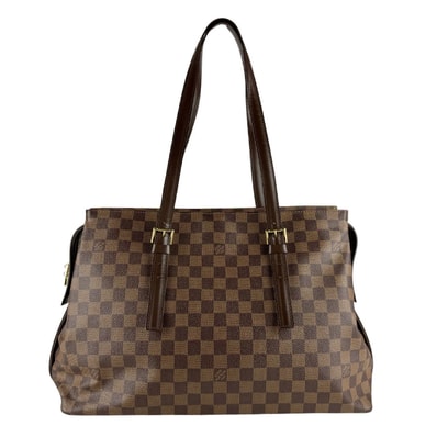 ルイ ヴィトン LOUIS VUITTON ショルダーバッグ ダミエ チェルシー ダミエキャンバス エベヌ レディース N51119【中古】 z9449