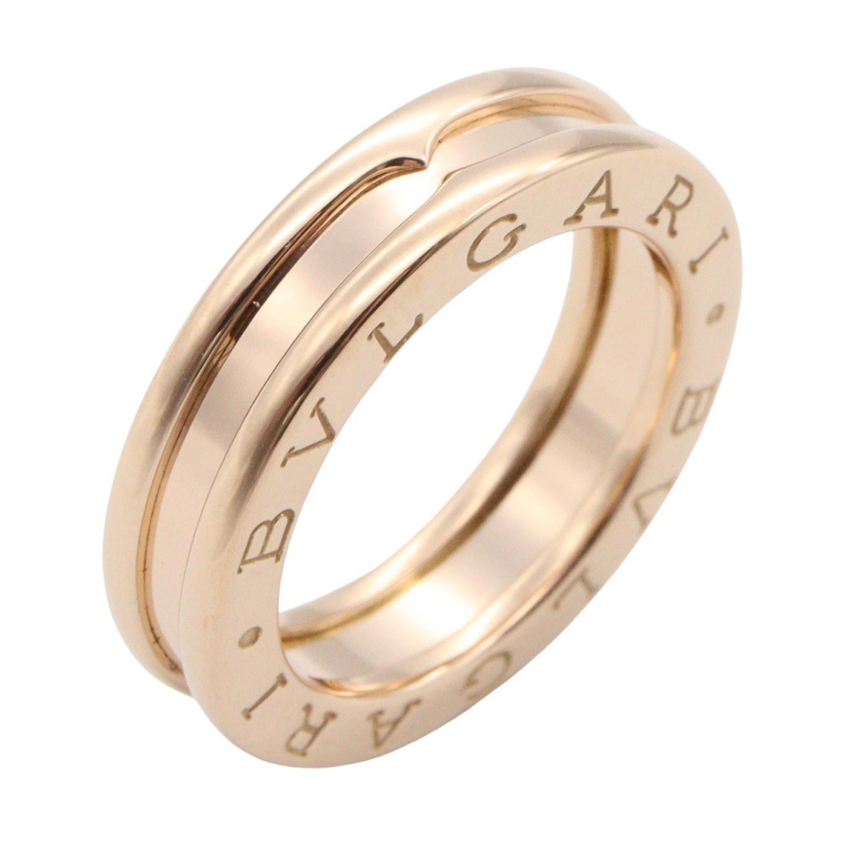 ブルガリ BVLGARI B-zero1 ビーゼロワン リング 1バンド リング・指輪 ジュエリー K18PG(ピンクゴールド) メンズ レディース ゴールド系 336003 【中古】