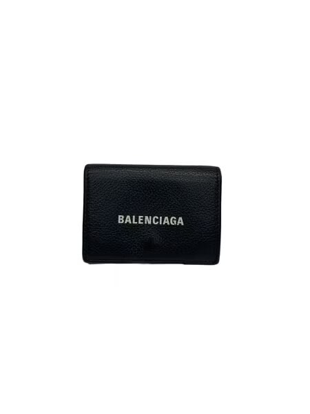  BALENCIAGA Cash Mini Wallet "Black"