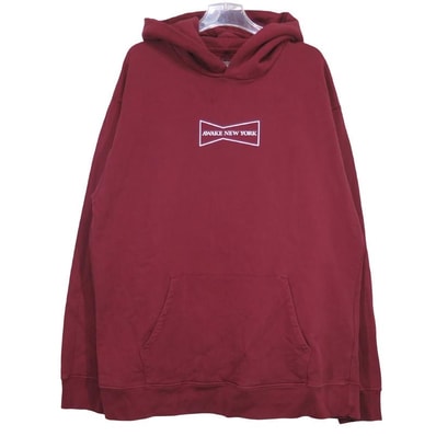 AWAKE NY アウェイク ニューヨーク x Wasted Youth ウェイステッド ユース HOODIE フーディー トップス フーデッド パーカー バーガンディ サイズXL
