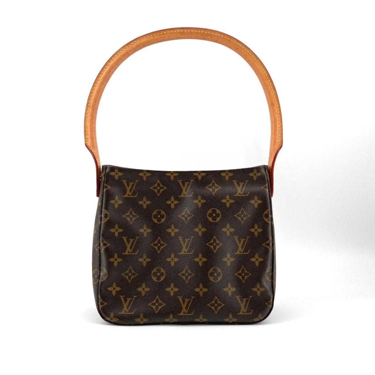 LOUIS VUITTON(ルイ・ヴィトン) ルーピングMM モノグラム キャンバス M51146 ハンドバッグ ブラウン