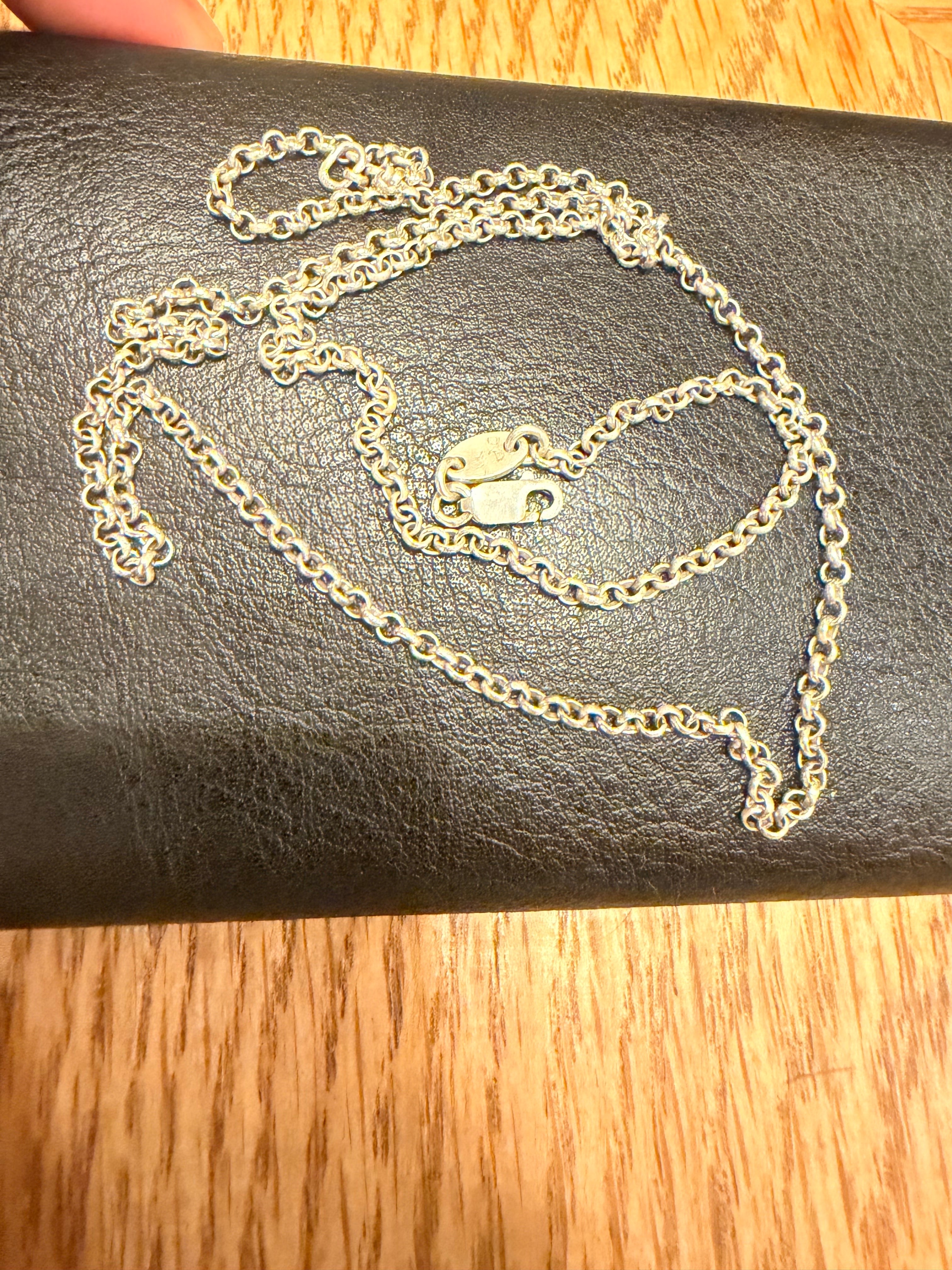 Chrome Hearts Roll Chain Necklace "Silver"