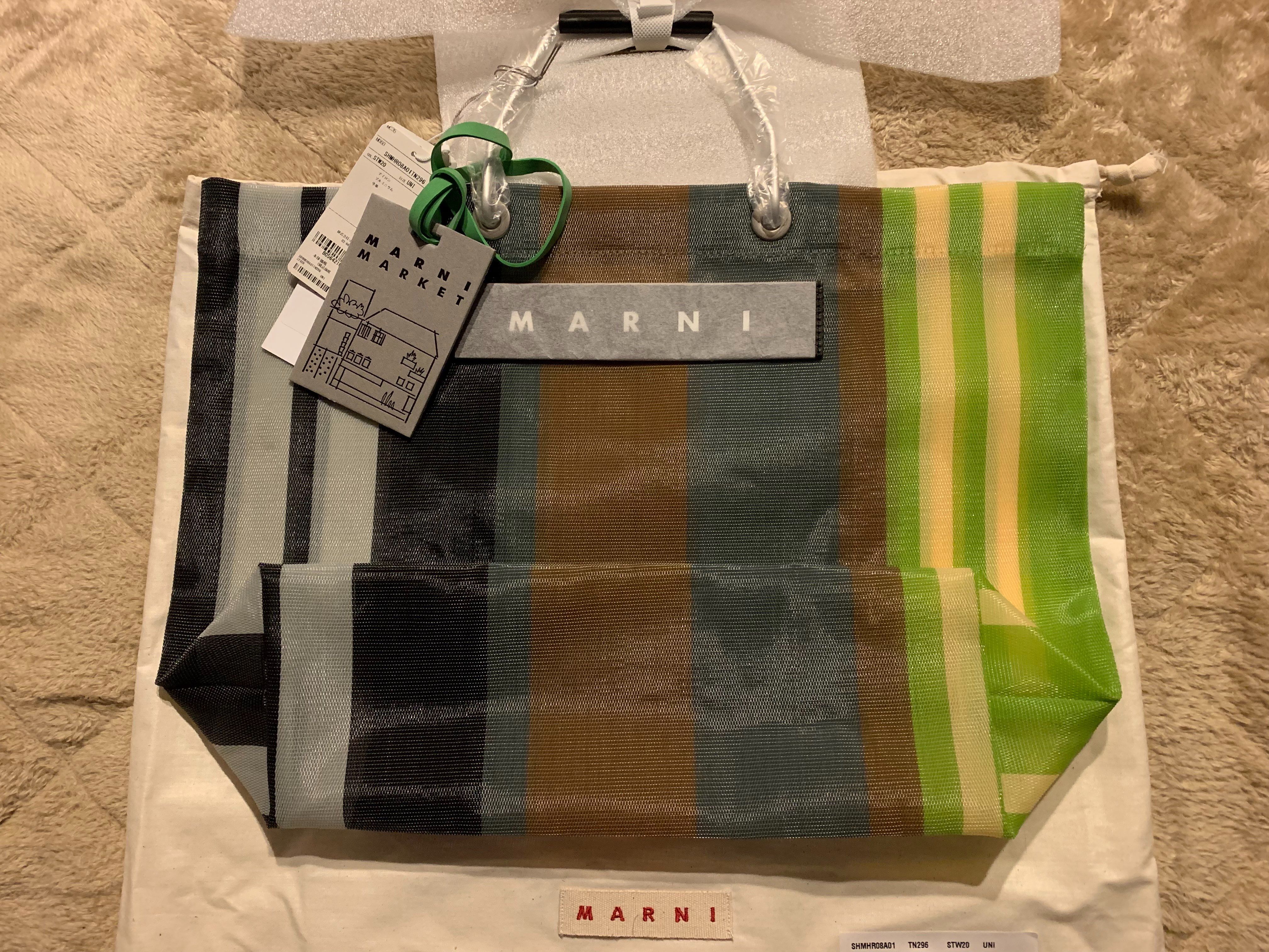 マルニフラワーカフェトートバッグ