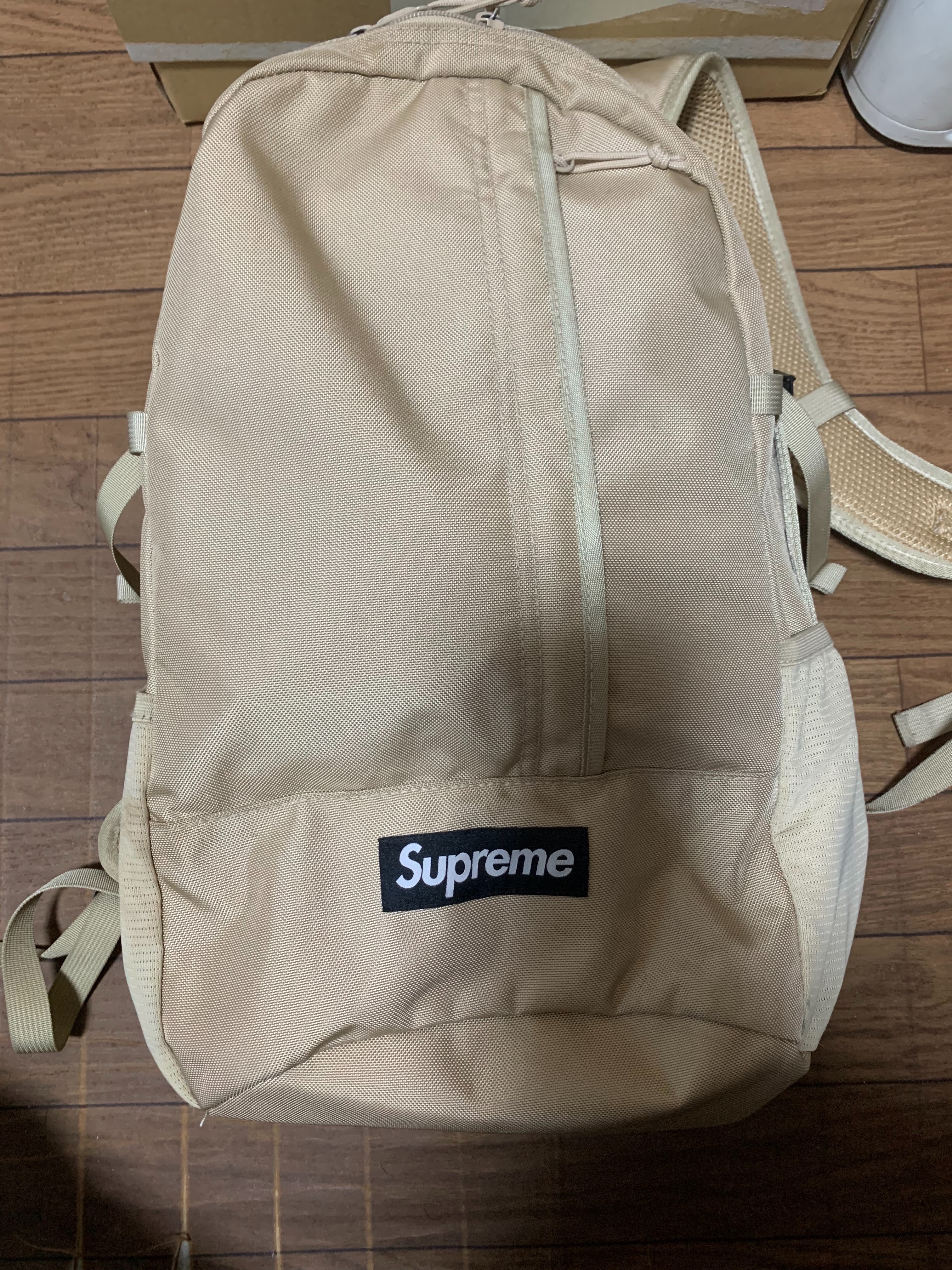 Supreme 18SS Backpack "Tan"