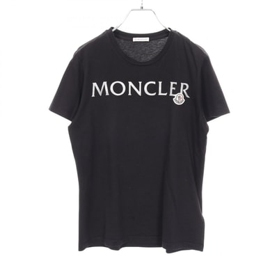モンクレール MONCLER カットソー 衣料品 トップス コットン レディース ブラック系 【中古】