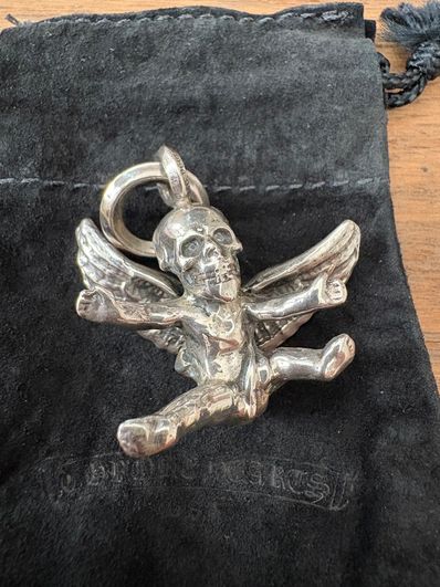 CHROME HEARTS クロムハーツ FOTI MISS LERLENE フォティ ミスラーレ チャーム スカル