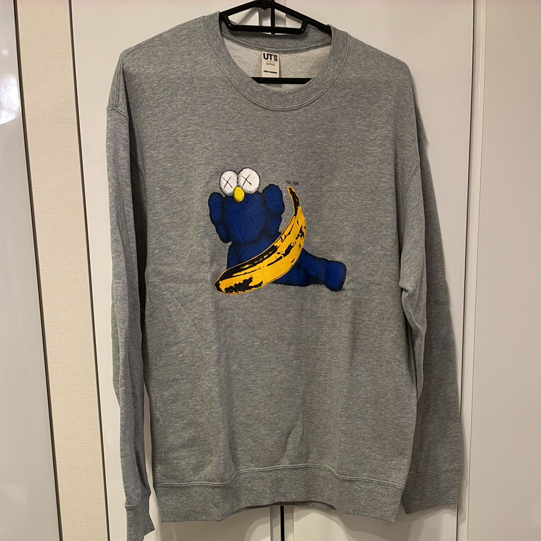 Uniqlo x KAWS x WARHOL Sweatshirts "Gray"