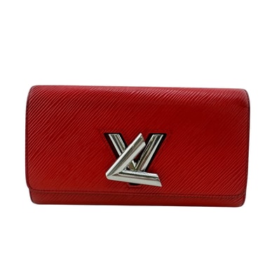 ルイヴィトン LOUIS VUITTON 長財布 エピ ポルトフォイユツイスト ロングウォレット フラップ M61179 レッド