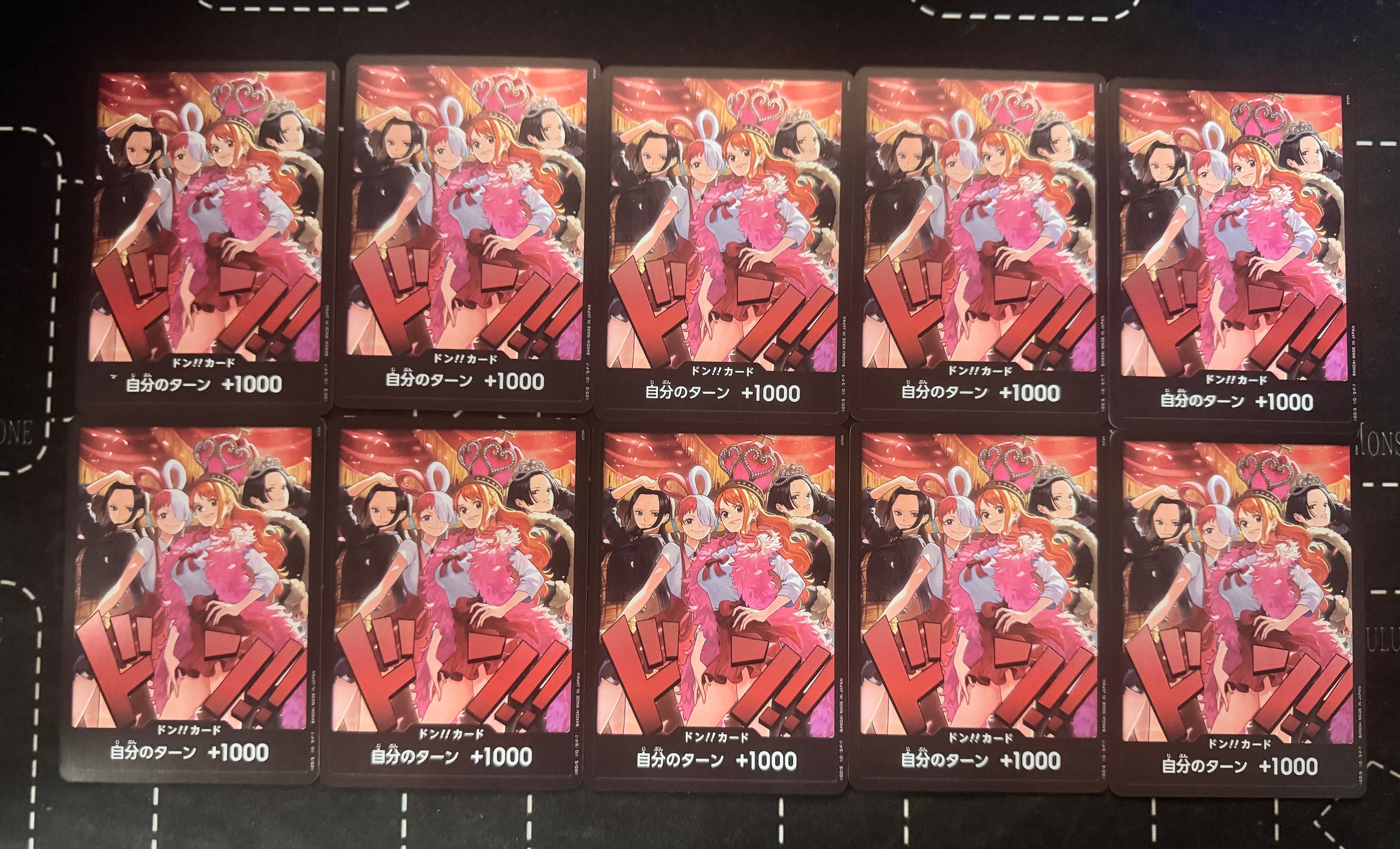 PSA10】ドン!!カード : ロビン&ウタ&ナミ&ハンコック スーパーパラレル